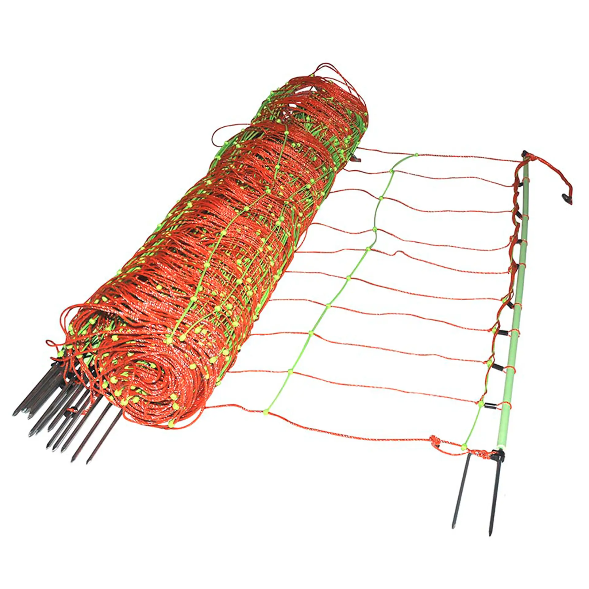Rete di capra Combi, arancio 105/2W14/V-50m Rete di capra Combi, arancio 105/2W14/V-50m