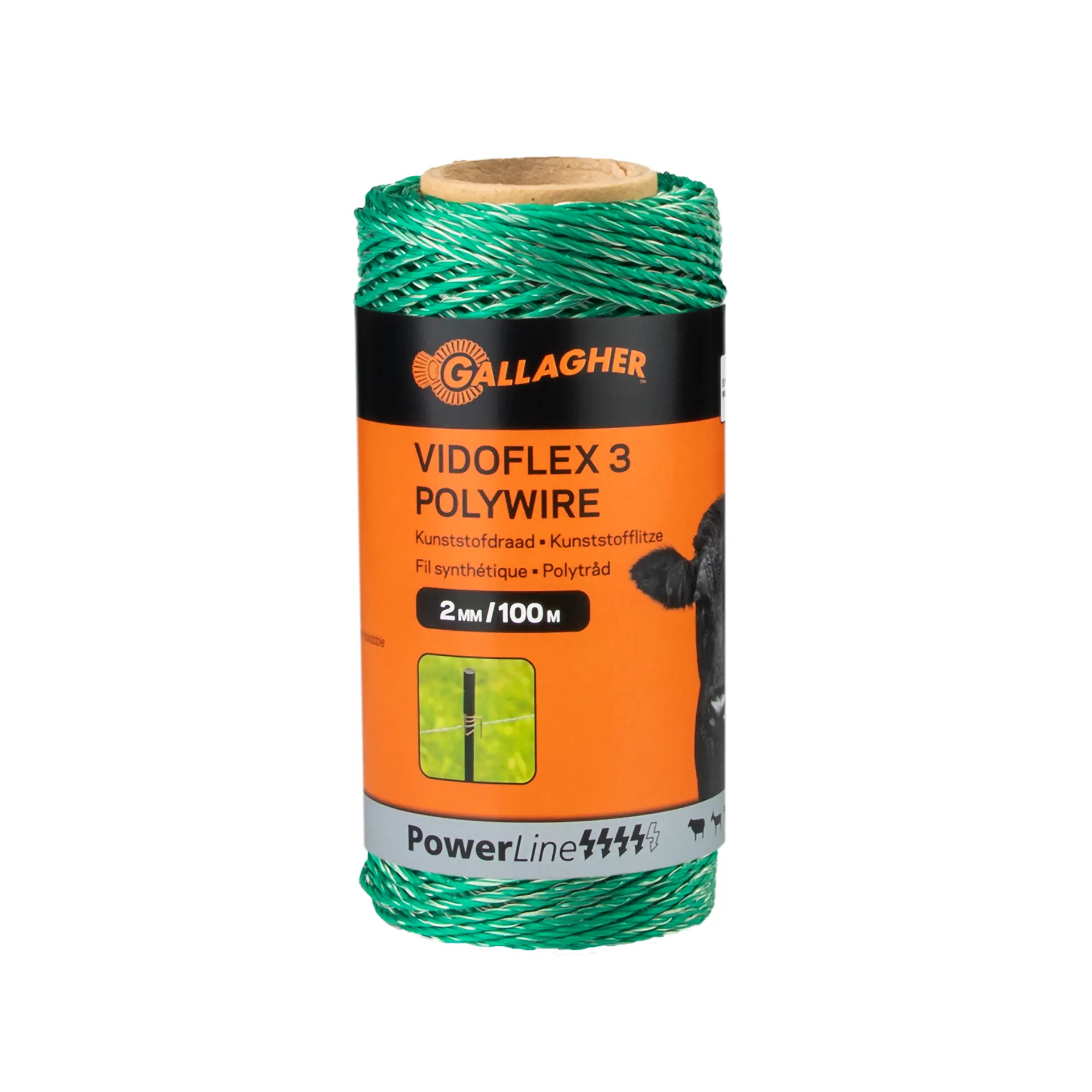 Vidoflex 3 Powerline (green, 100 metres)