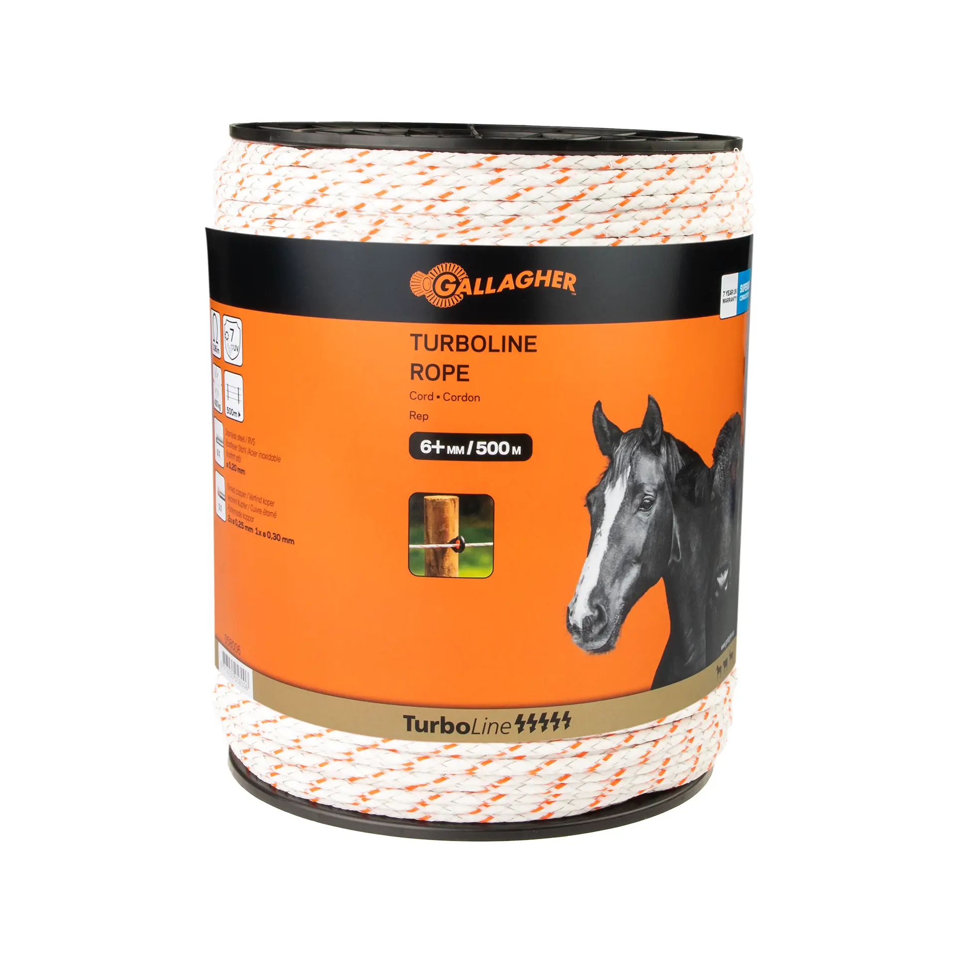TurboLine Rope (white, 500 meter)
