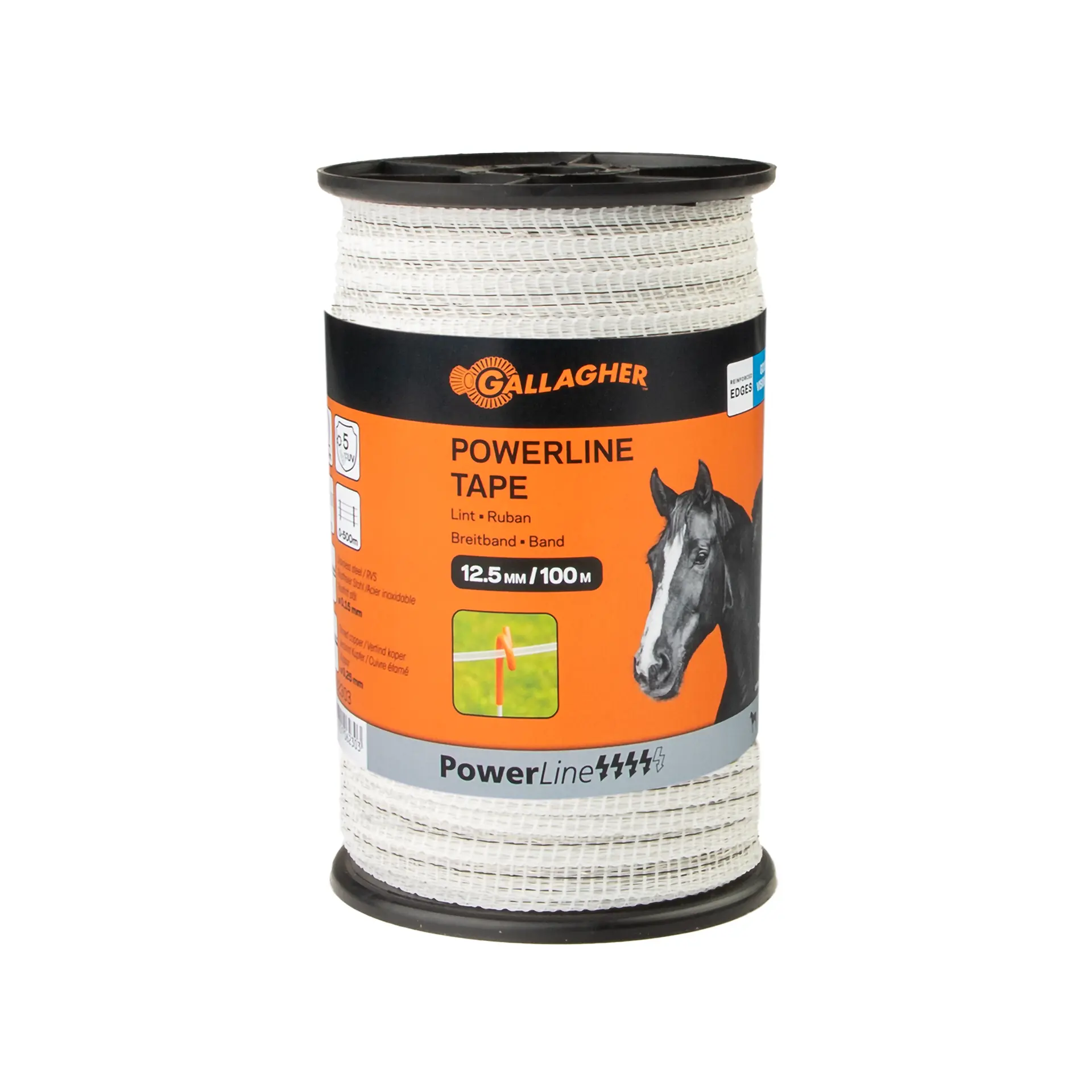 PowerLine lint 12,5 mm (wit, 100 meter) PowerLine lint 12,5 mm (wit, 100 meter)