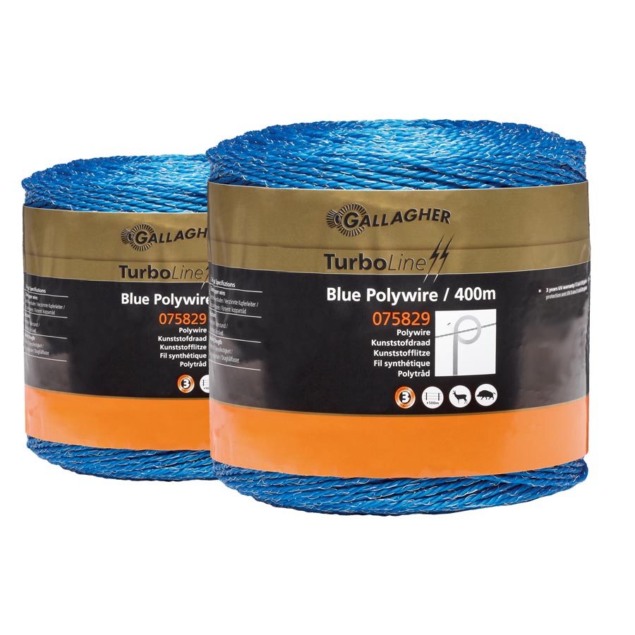 Duopack Blue Polywire (2x400 metres)