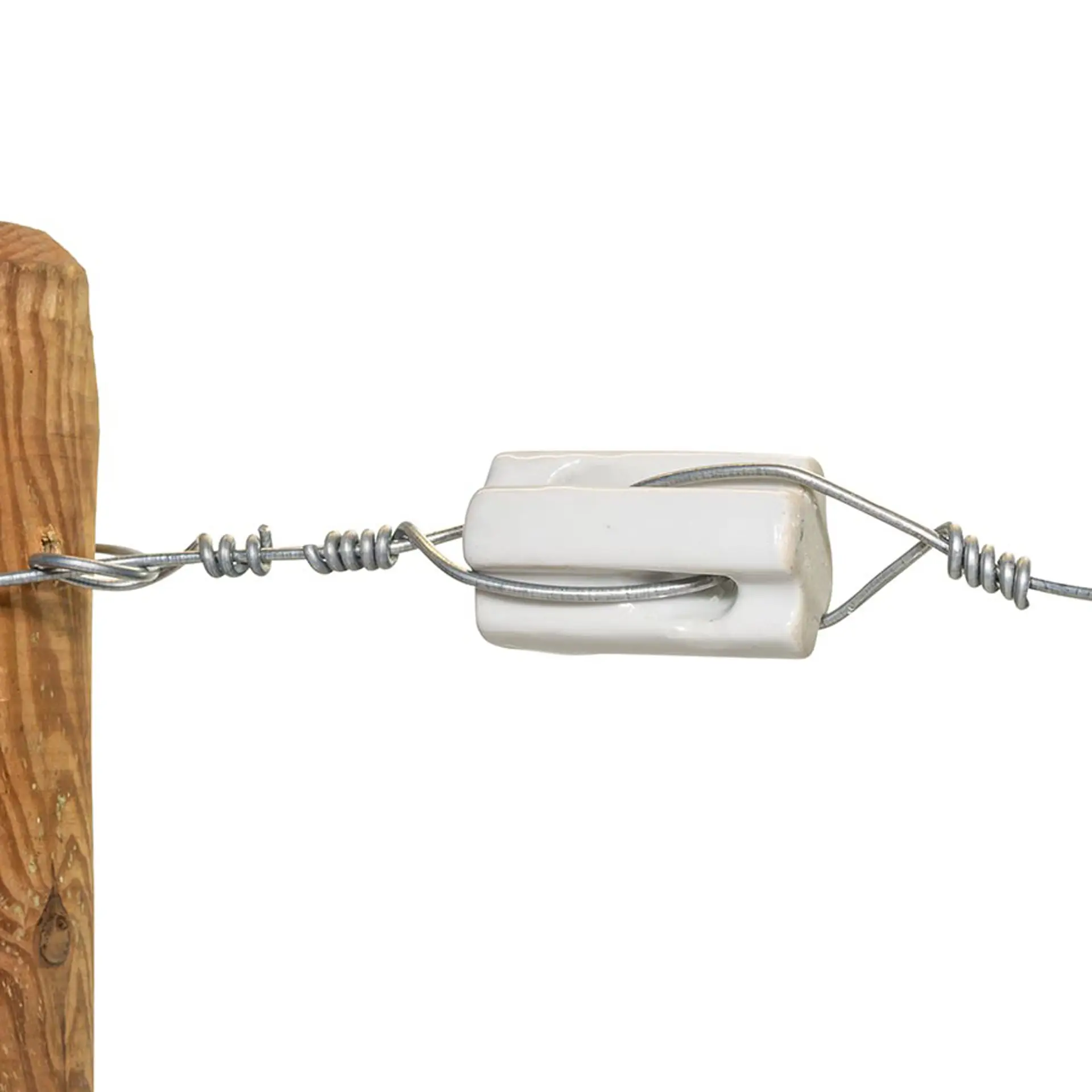 Porzellan-Zug- und Eckisolator (weiß, 6 Stück) Porzellan-Zug- und Eckisolator (weiß, 6 Stück)