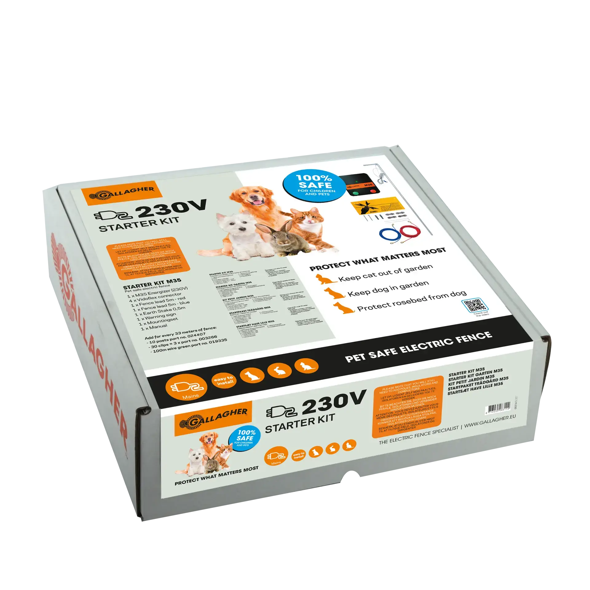 Starter kit M35 230V Starter kit M35 230V