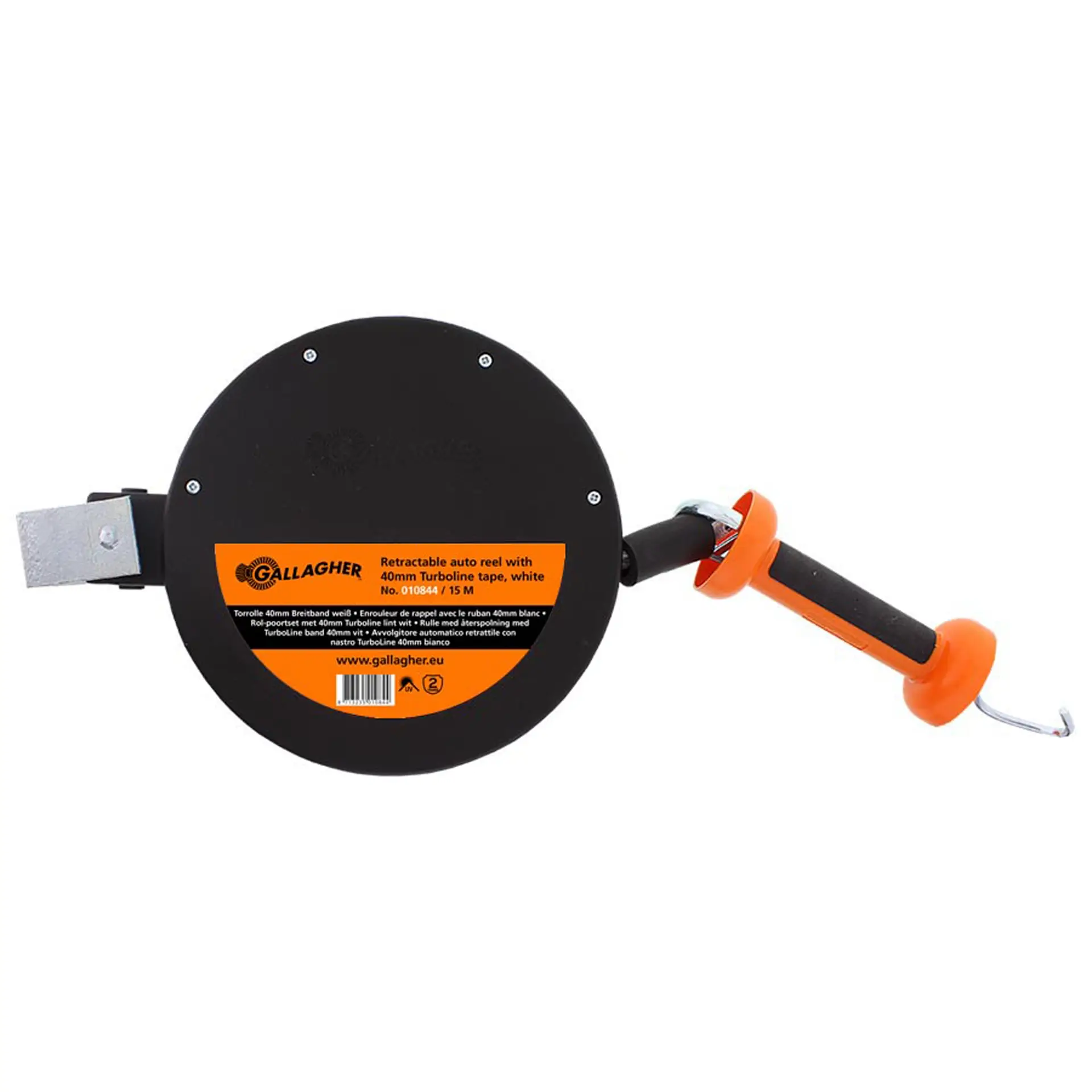 Retractable Gate 40 mm tape (15 metres, white) Retractable Gate 40 mm tape (15 metres, white)