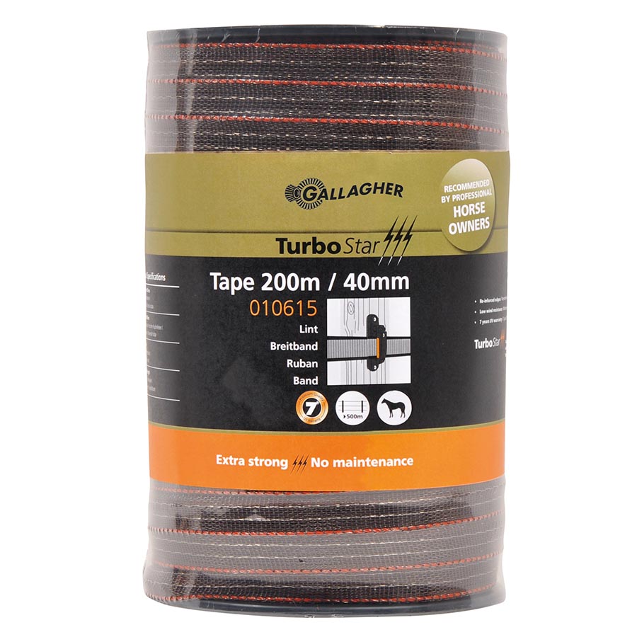 TurboStar tape 40 mm (terra, 200 metres)