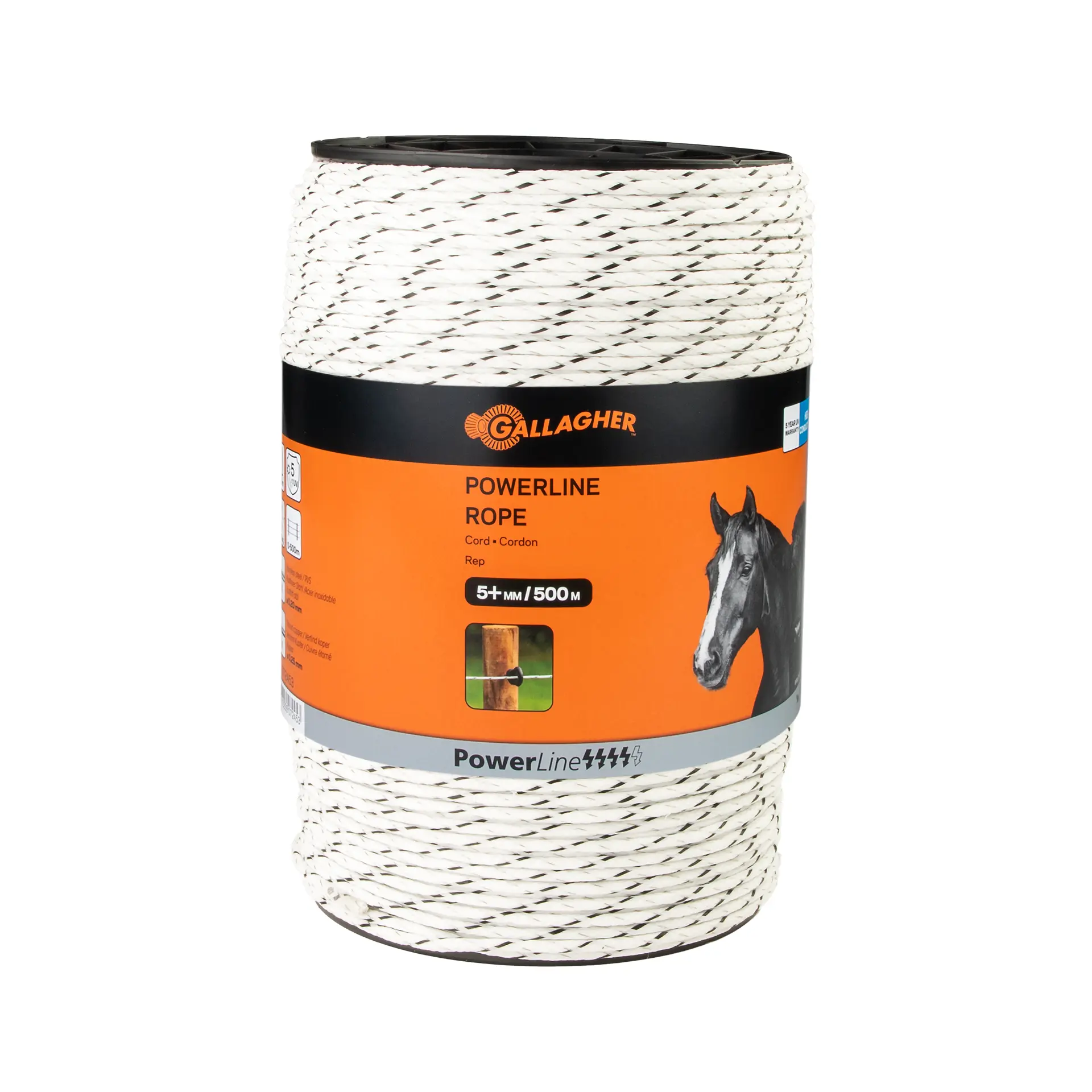 PowerLine Rope braided (white, 500 meter)