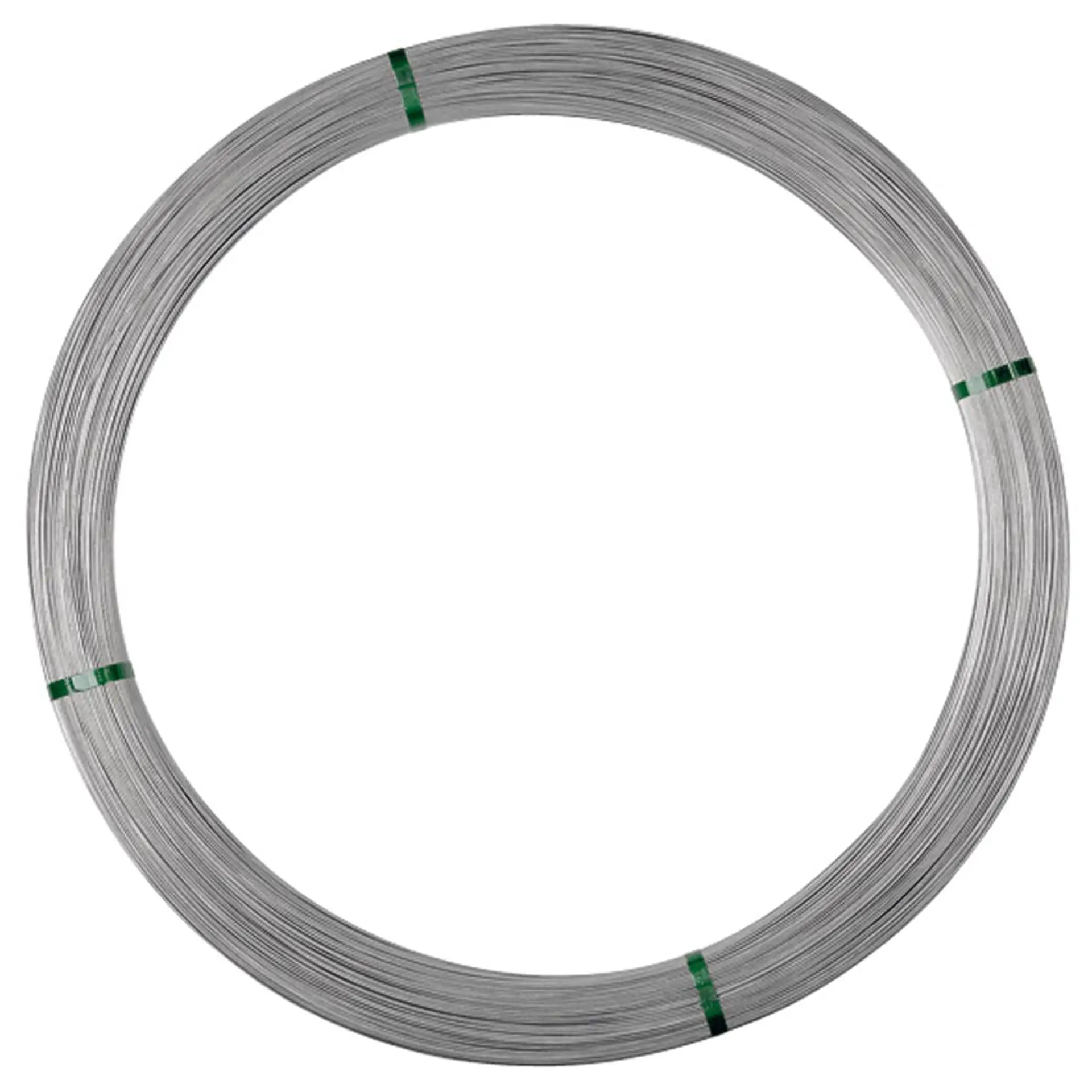 Aluminiumbeschichteter Zaundraht (High Tensile) ø 2,5 mm (ca. 625 Meter) Aluminiumbeschichteter Zaundraht (High Tensile) ø 2,5 mm (ca. 625 Meter)