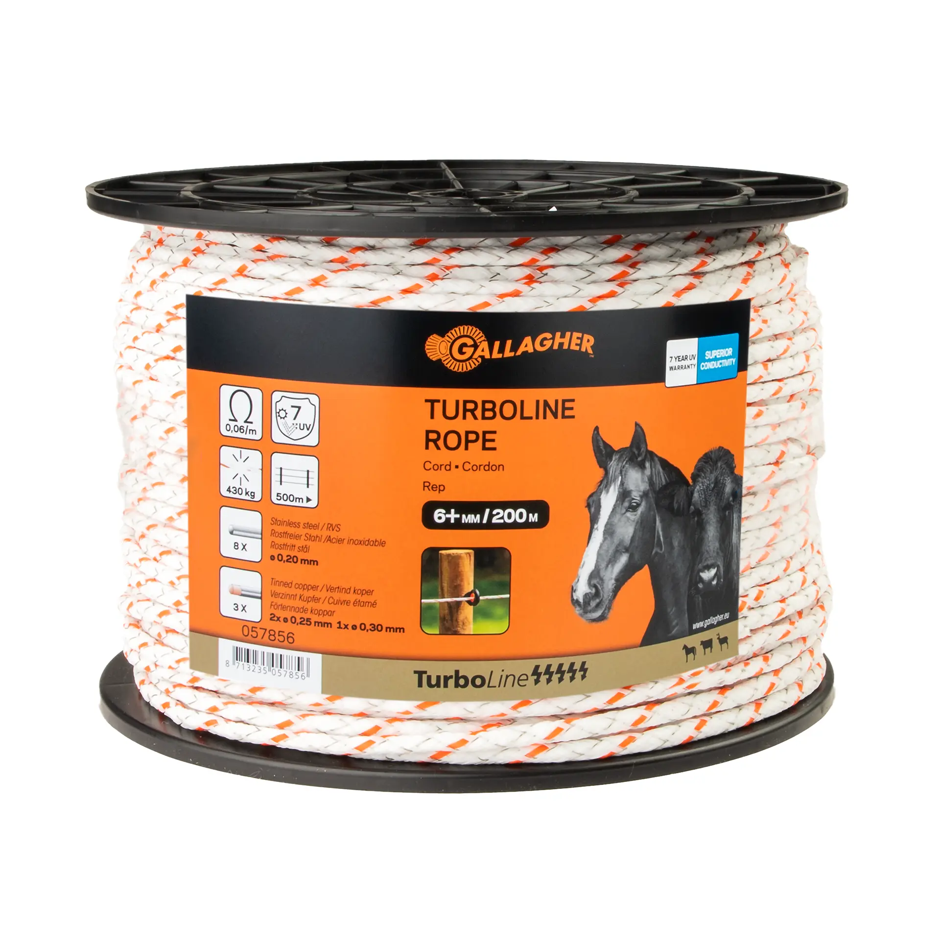 TurboLine Rope (white, 200 meter)