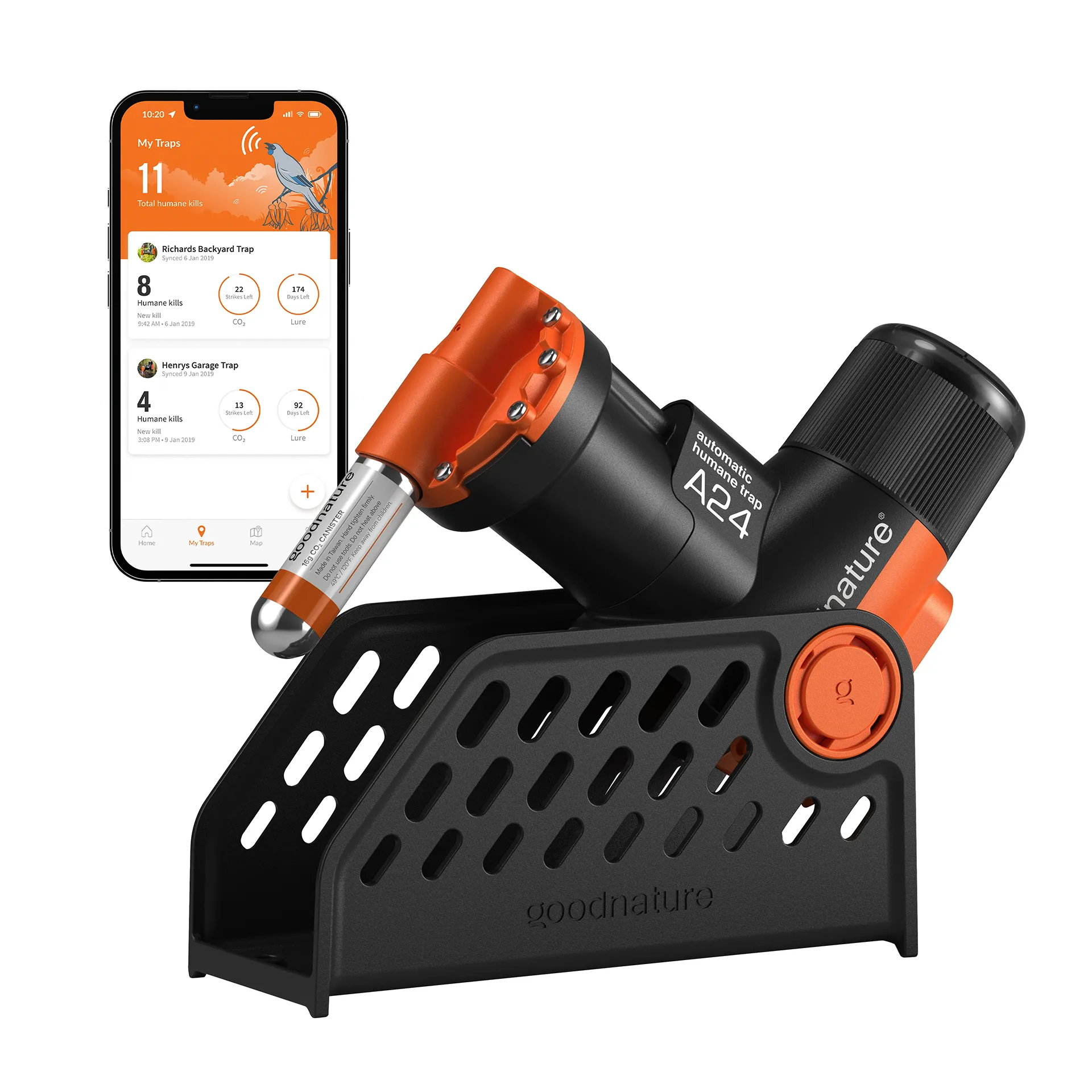 Goodnature A24 Smart Rat and Mouse Trap Kit