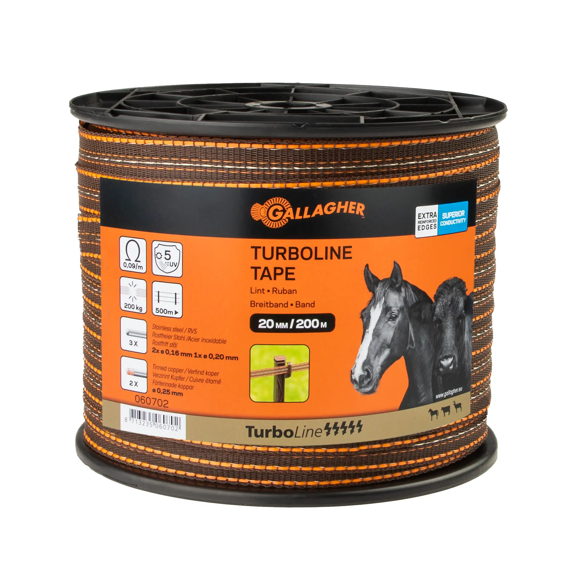 Nastro TurboLine 20mm - 200 m terra