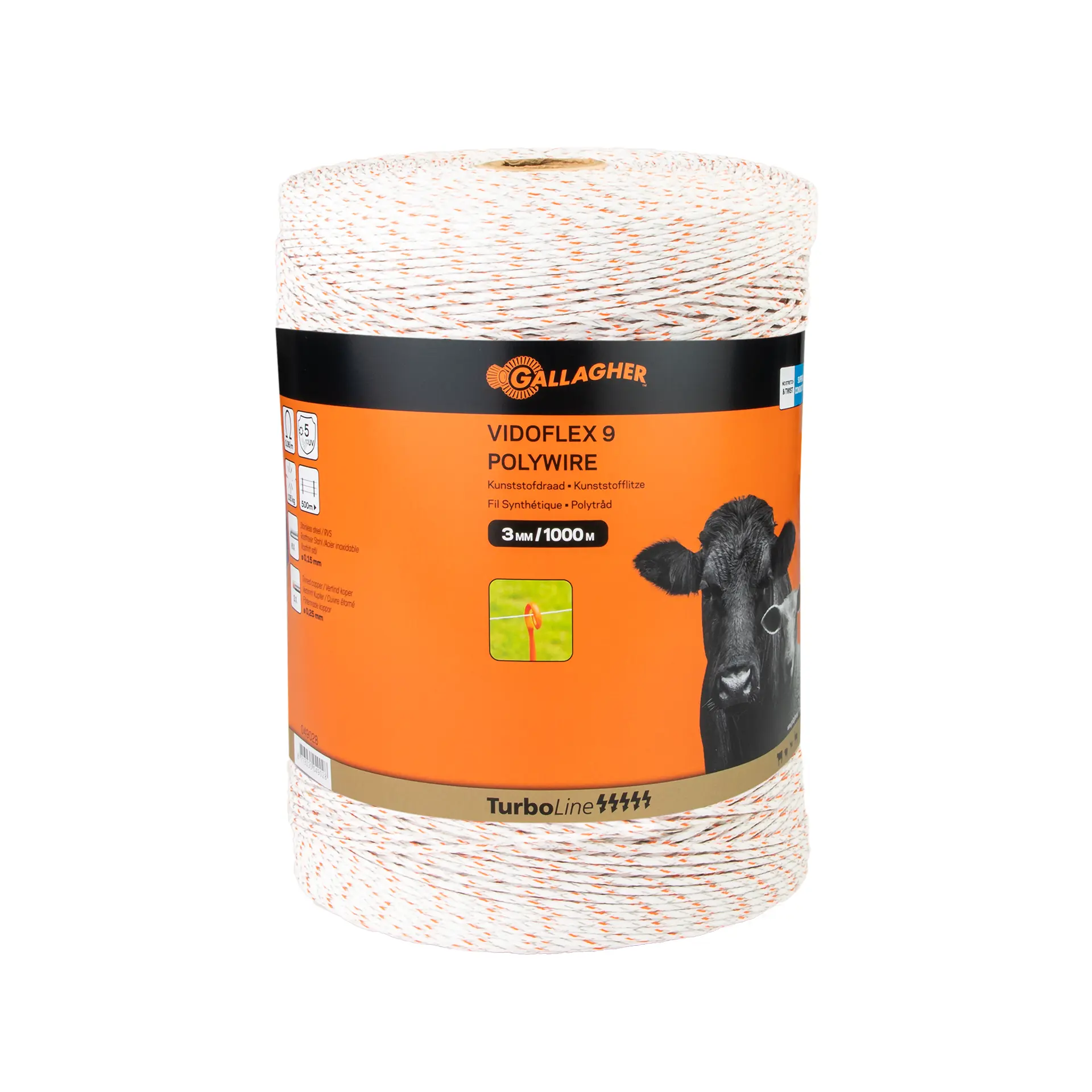 Vidoflex 9 TurboLine Plus (weiß, 1000 Meter)