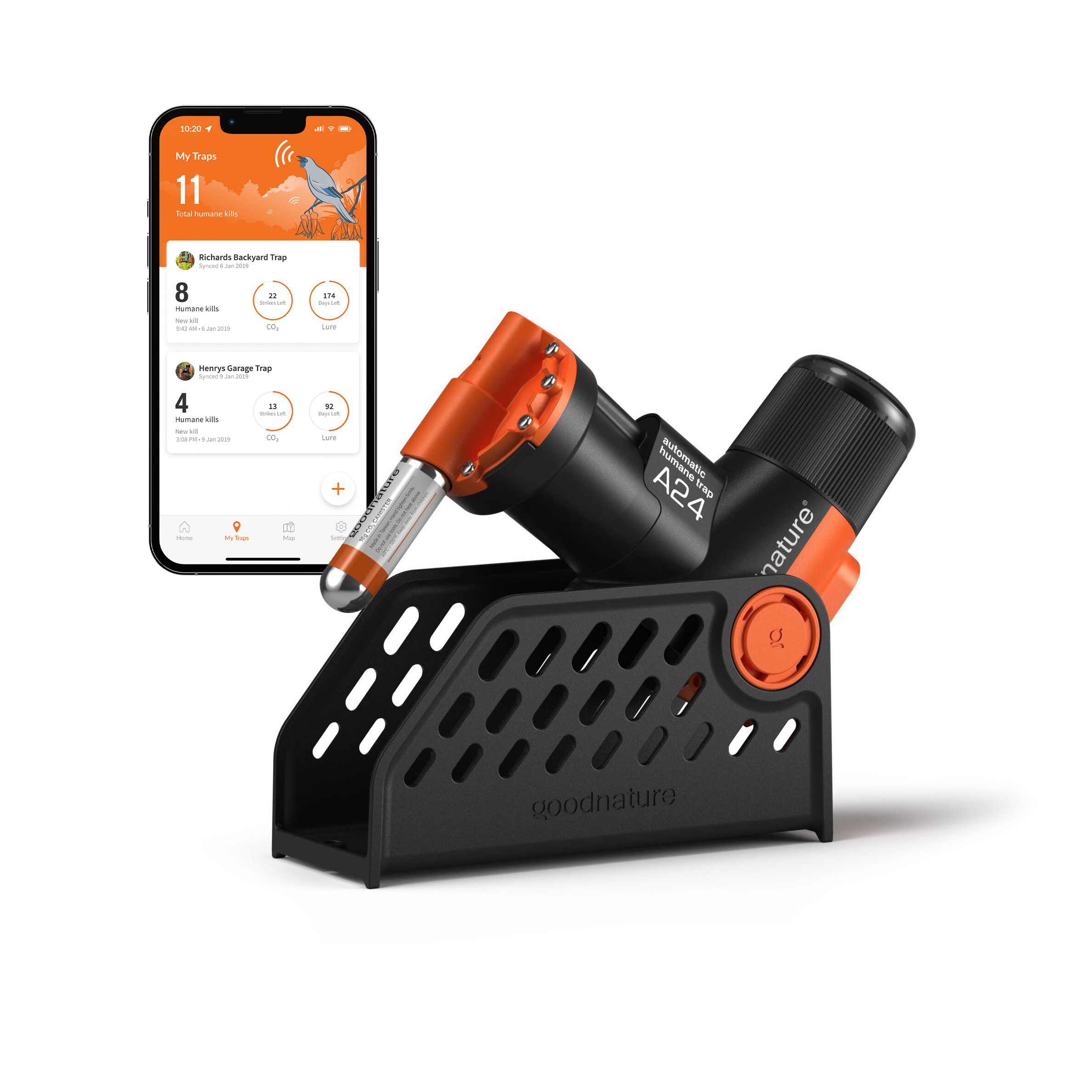 Kit trappola smart per topi e ratti Goodnature Kit trappola smart per topi e ratti Goodnature