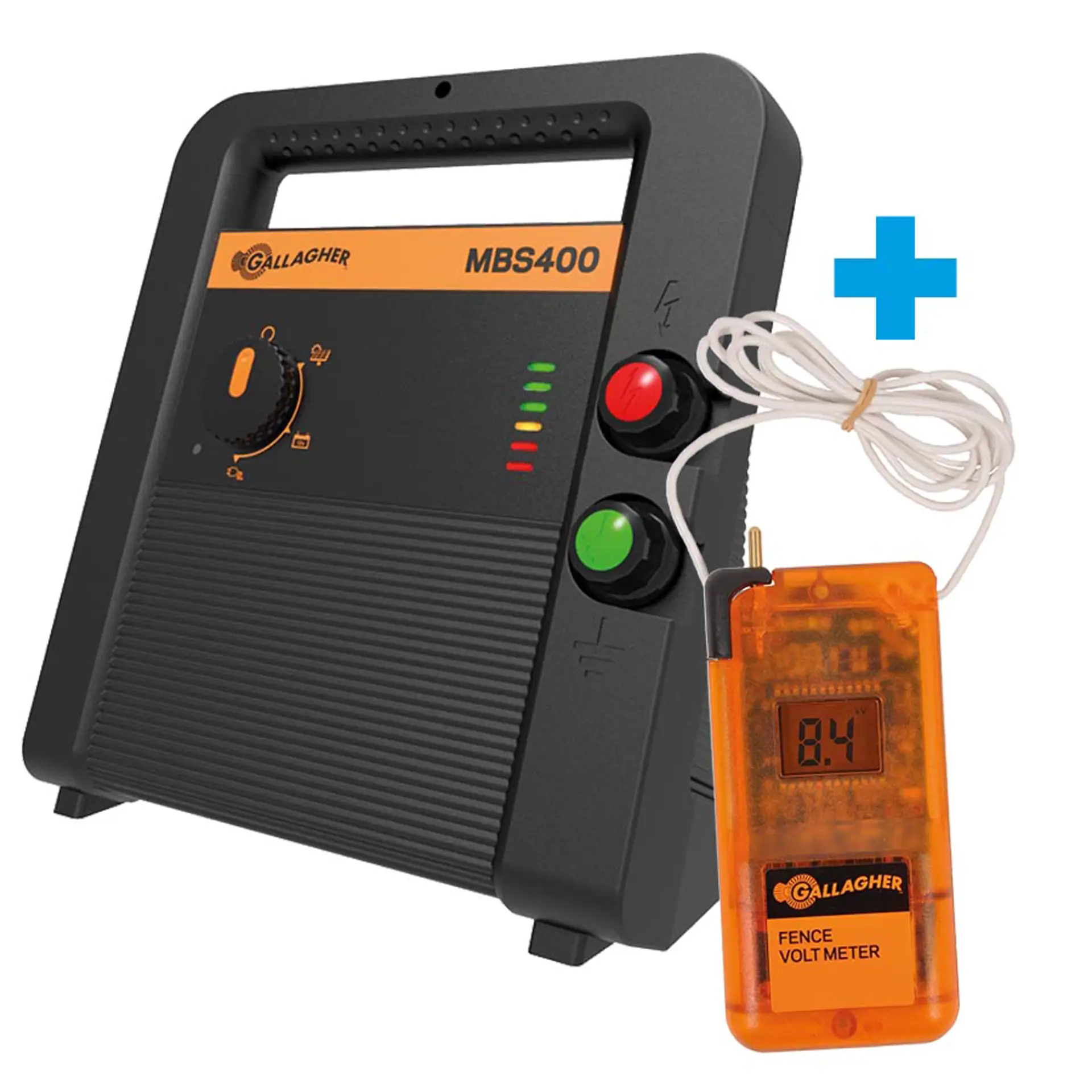 MBS400 Multipower spændingsgiver (4,0J - 230V/12V/Solcelle) med gratis voltmeter MBS400 Multipower spændingsgiver (4,0J - 230V/12V/Solcelle) med gratis voltmeter