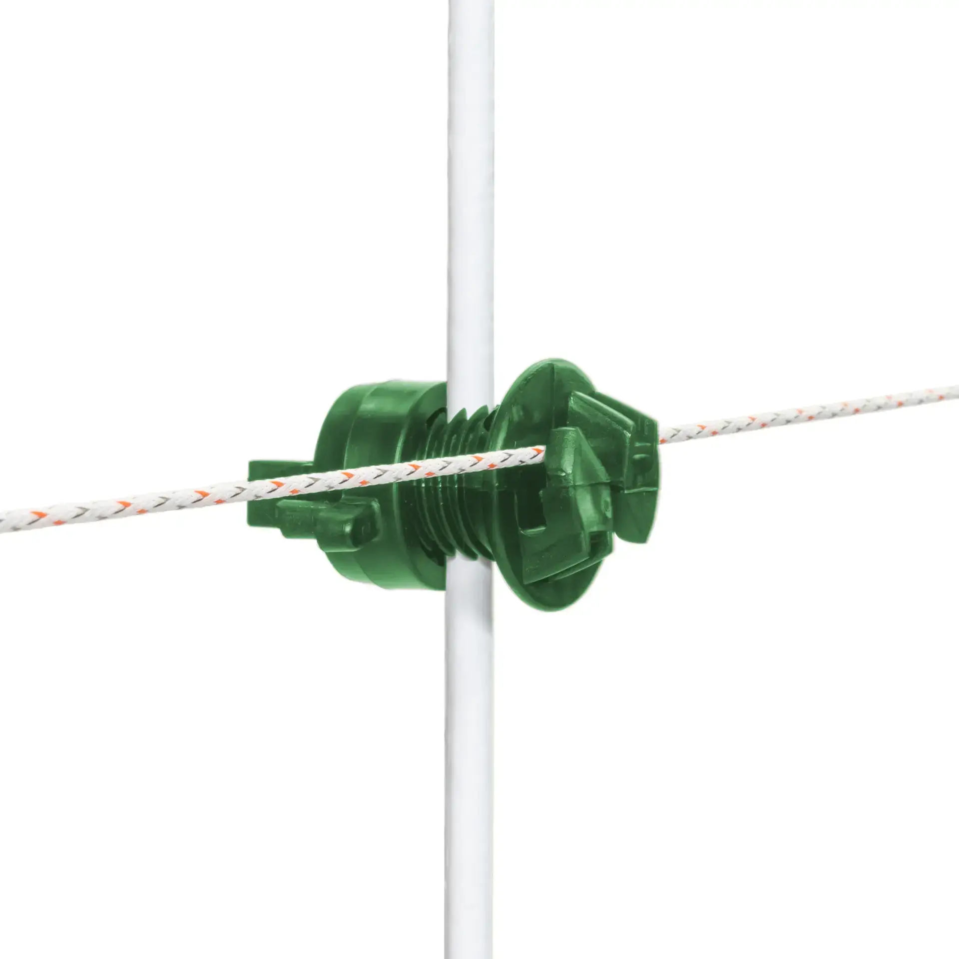 Isolatore verde per picchetto tondo Ø 8,5-13mm - 20 pezzi Isolatore verde per picchetto tondo Ø 8,5-13mm - 20 pezzi