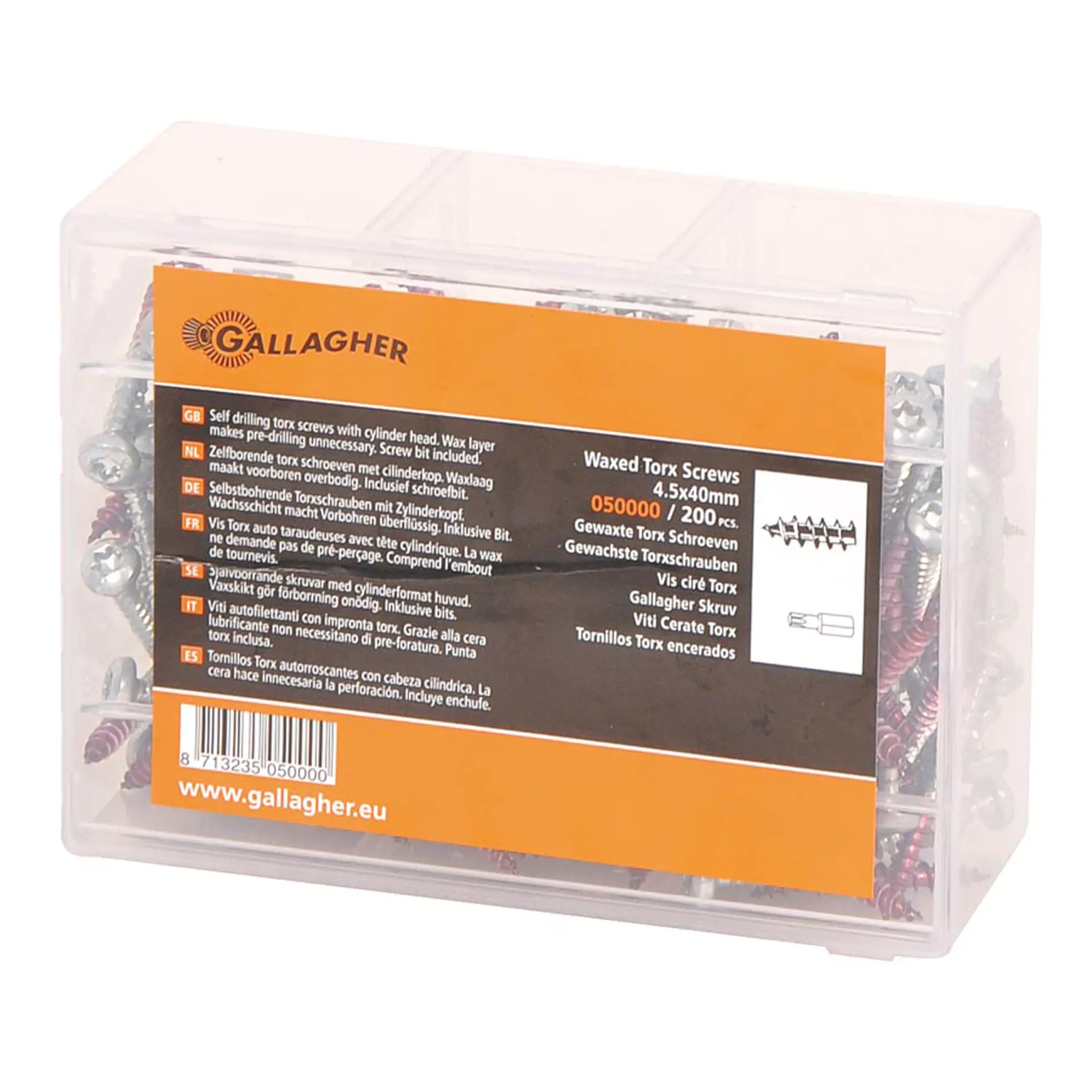 Gallagher screws (pack of 200) Gallagher screws (pack of 200)