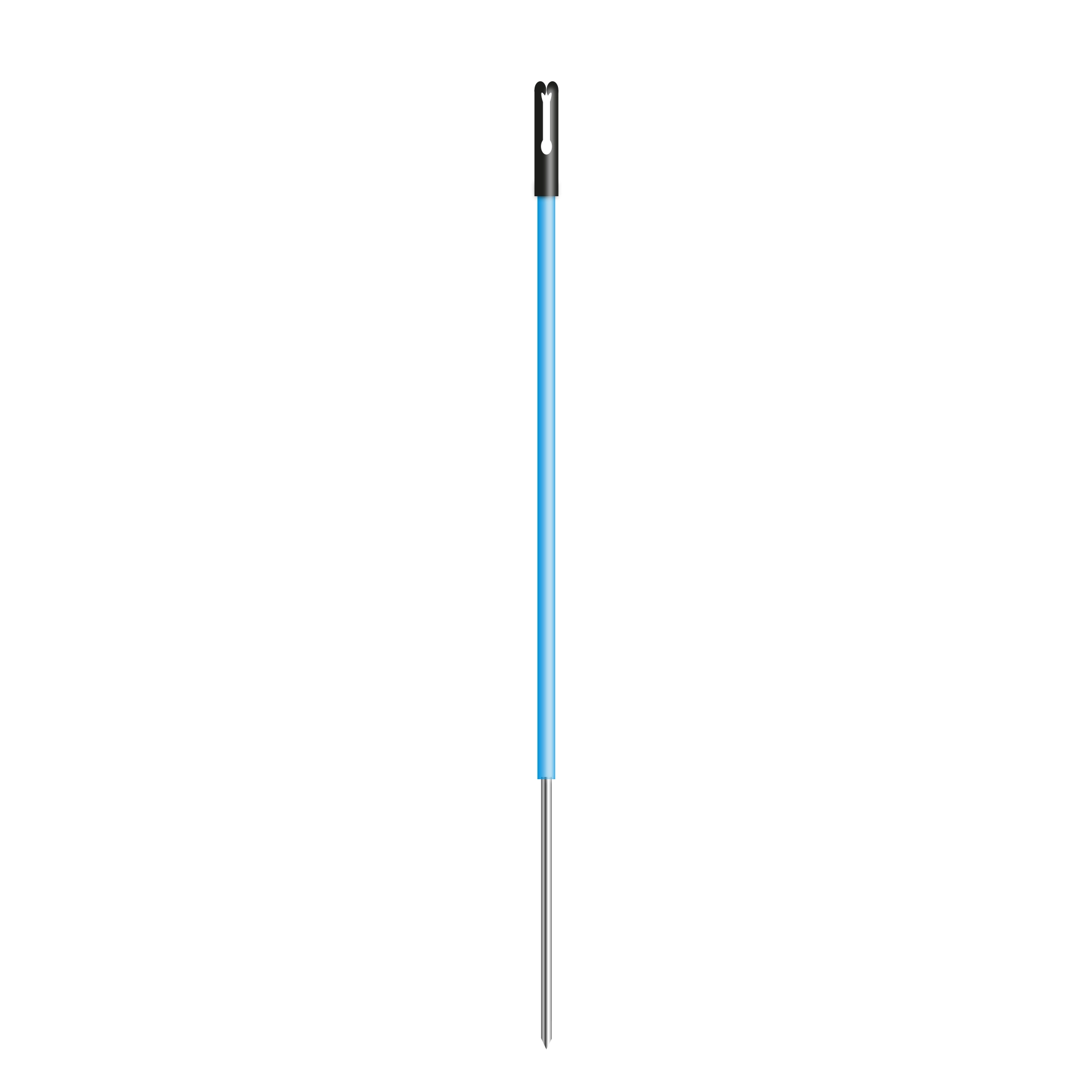 PVC-plastpæl blå 0,50 m (10)