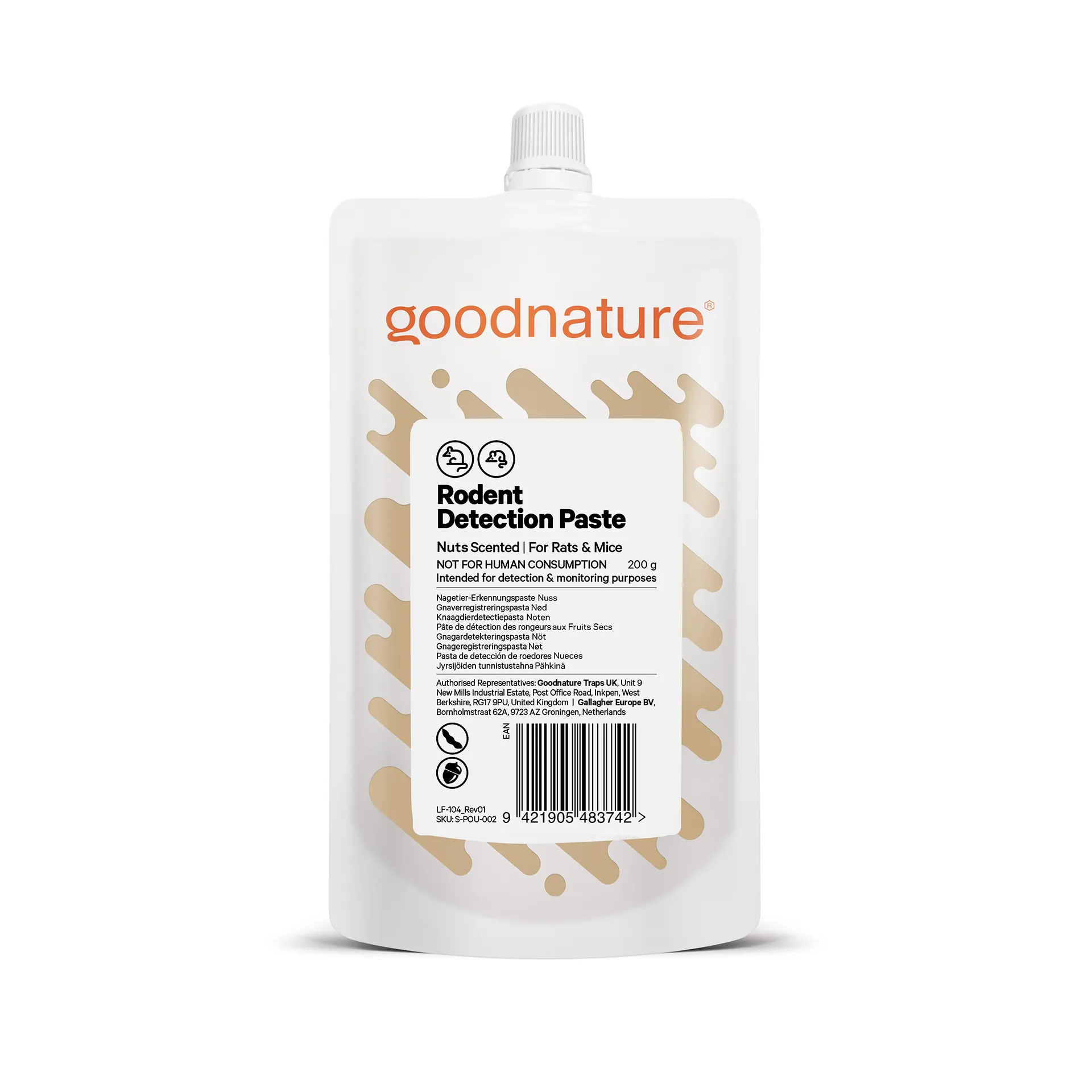 Goodnature Rodent Detection Paste - Nut Butter (200g)