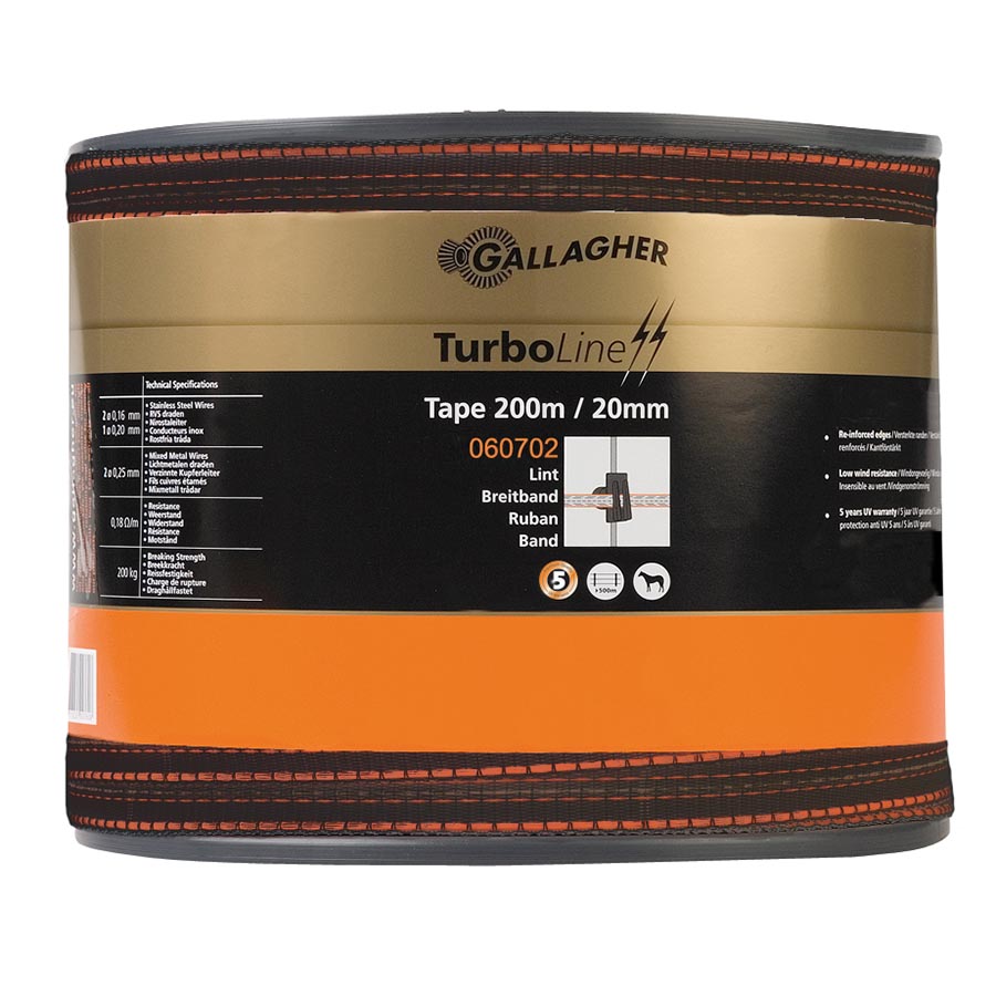 TurboLine-bånd 20mm terra 200m