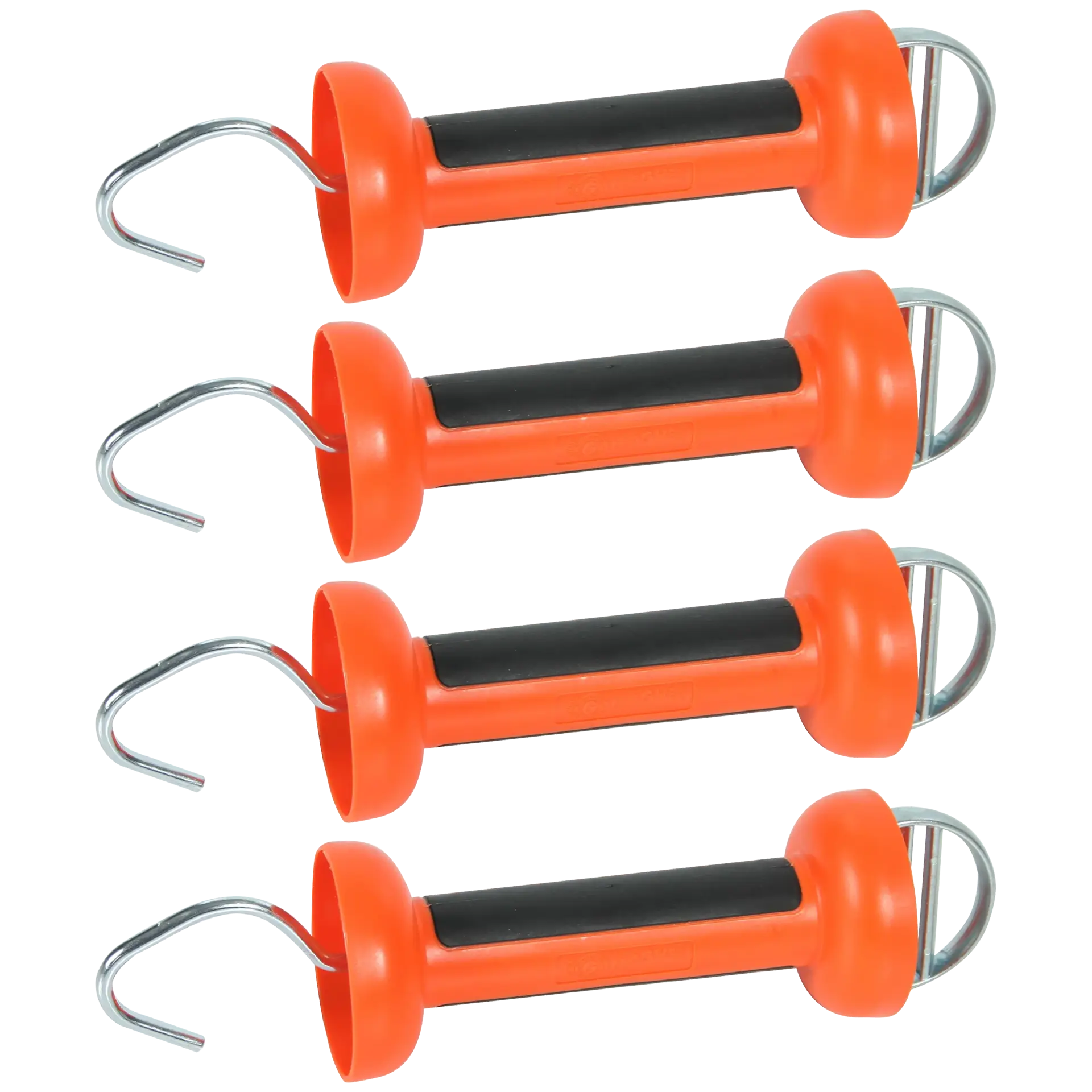 Softgrip poortgreep, oranje - lint (4 stuks) Softgrip poortgreep, oranje - lint (4 stuks)
