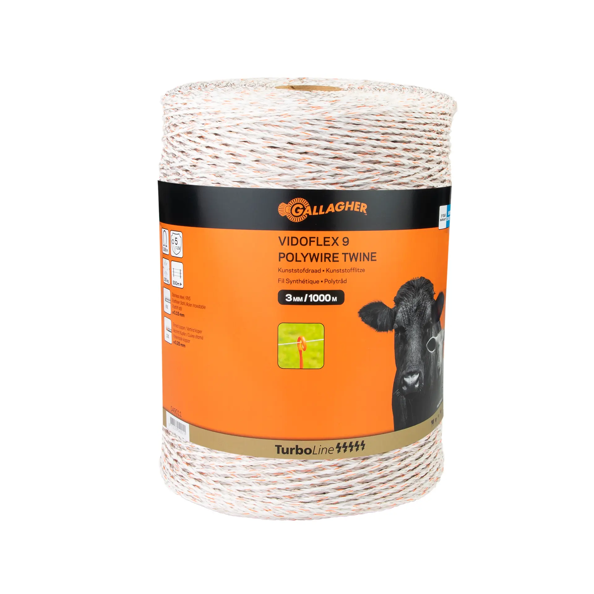 Vidoflex 9 TurboLine (weiß, 1000 Meter)