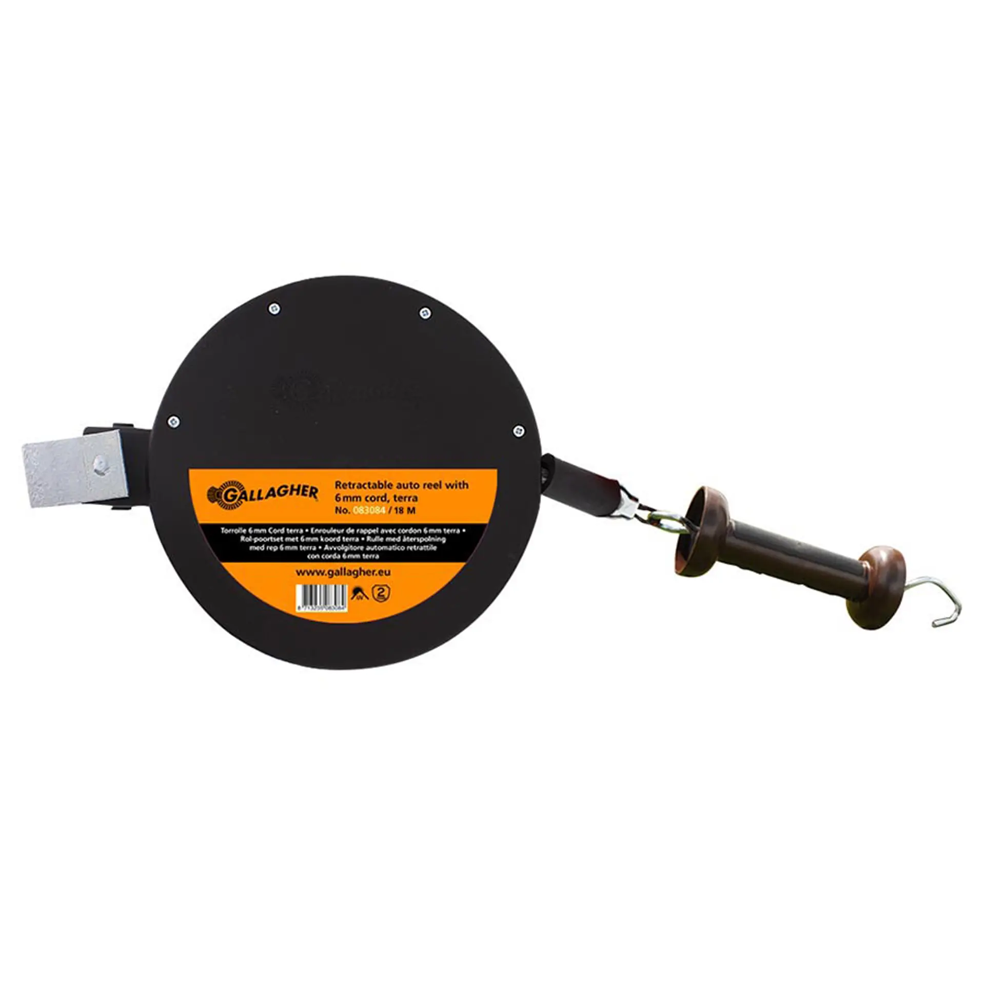 Enrouleur de rappel cordon 6 mm (18 mètre, terra) Enrouleur de rappel cordon 6 mm (18 mètre, terra)
