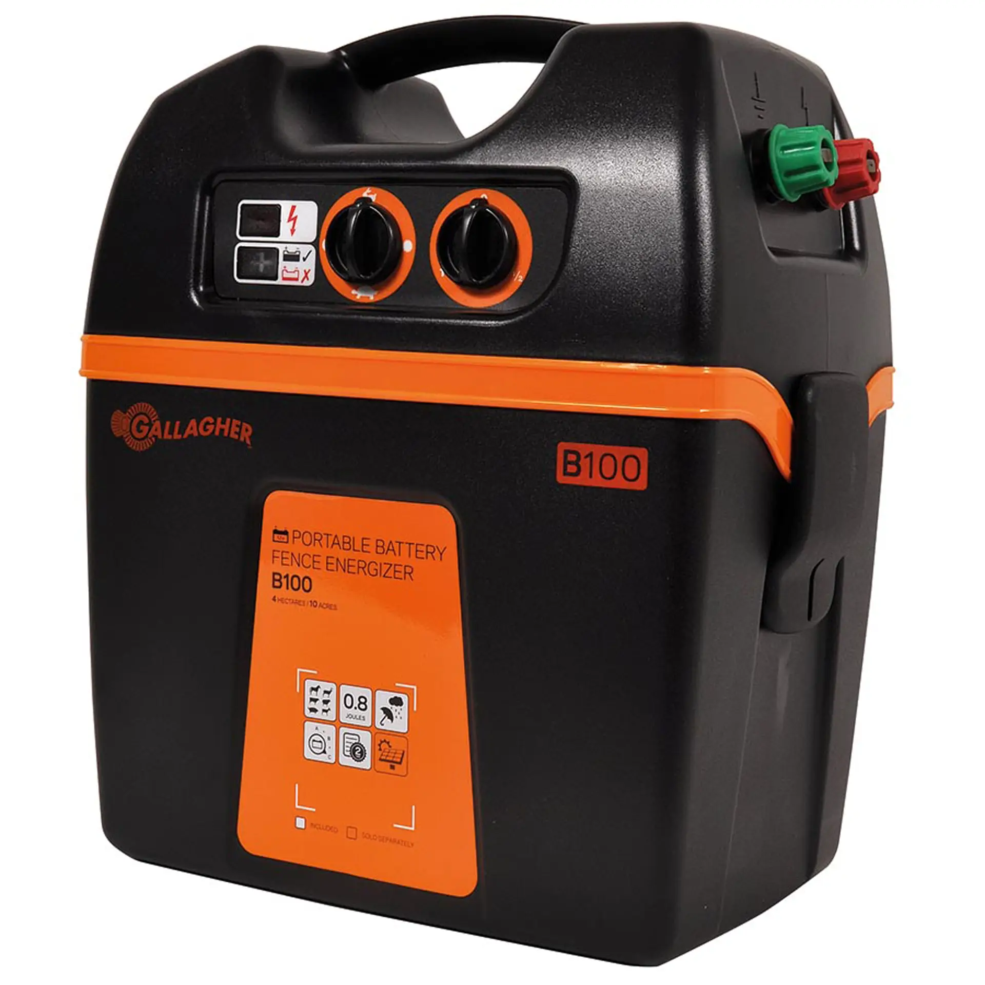 B100 Battery energiser (0.8J - 9V/12V) B100 Battery energiser (0.8J - 9V/12V)