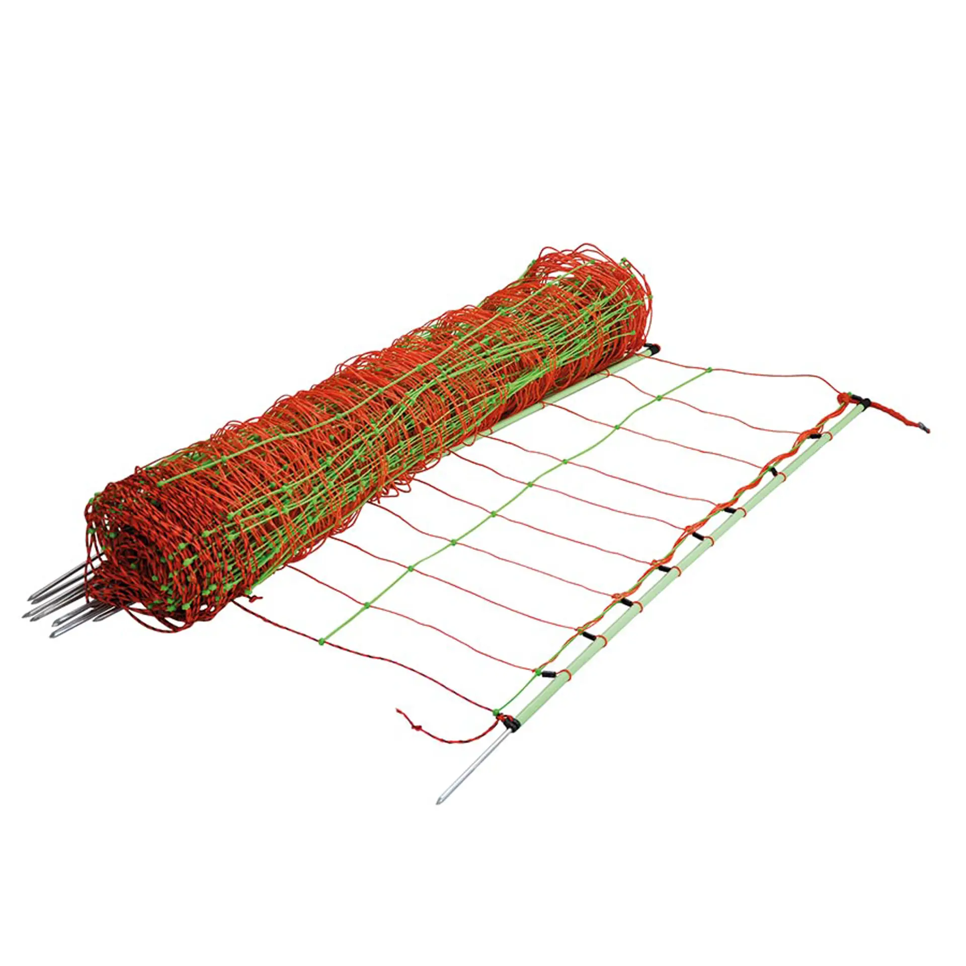 Kombinetz für Schafe, Mit Wildverbiss, Einfacher Erdstab, 105 cm, 50 m Kombinetz für Schafe, Mit Wildverbiss, Einfacher Erdstab, 105 cm, 50 m
