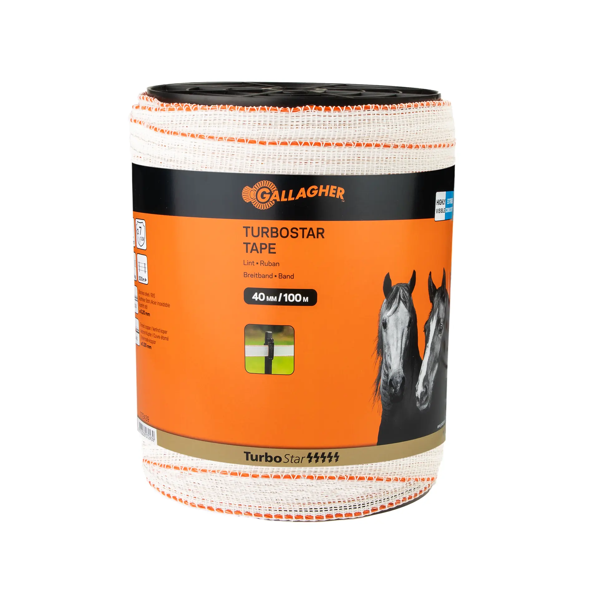 TurboStar tape 40 mm (white, 100m) TurboStar tape 40 mm (white, 100m)