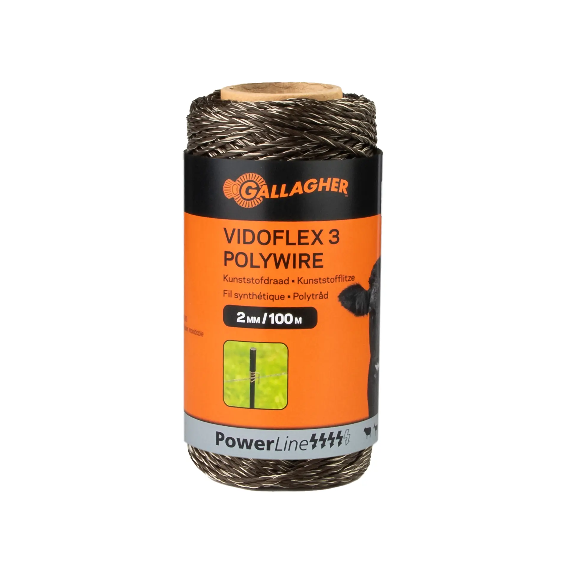 Vidoflex 3 Powerline (terra, 100m)