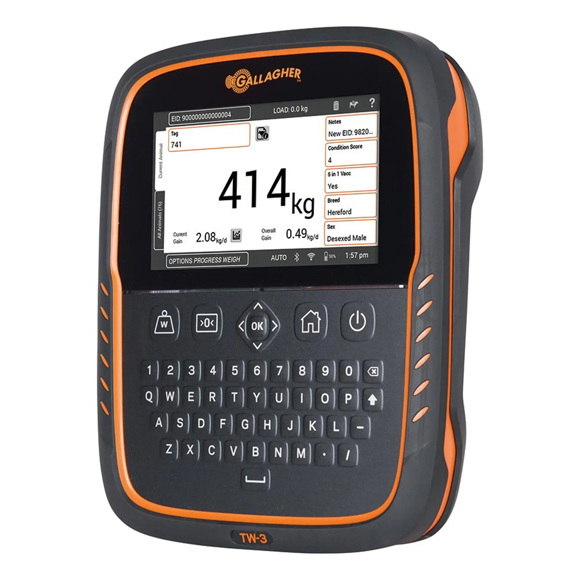 Indicateur de Pesée, Collecteur Données TW-3 Indicateur de Pesée, Collecteur Données TW-3