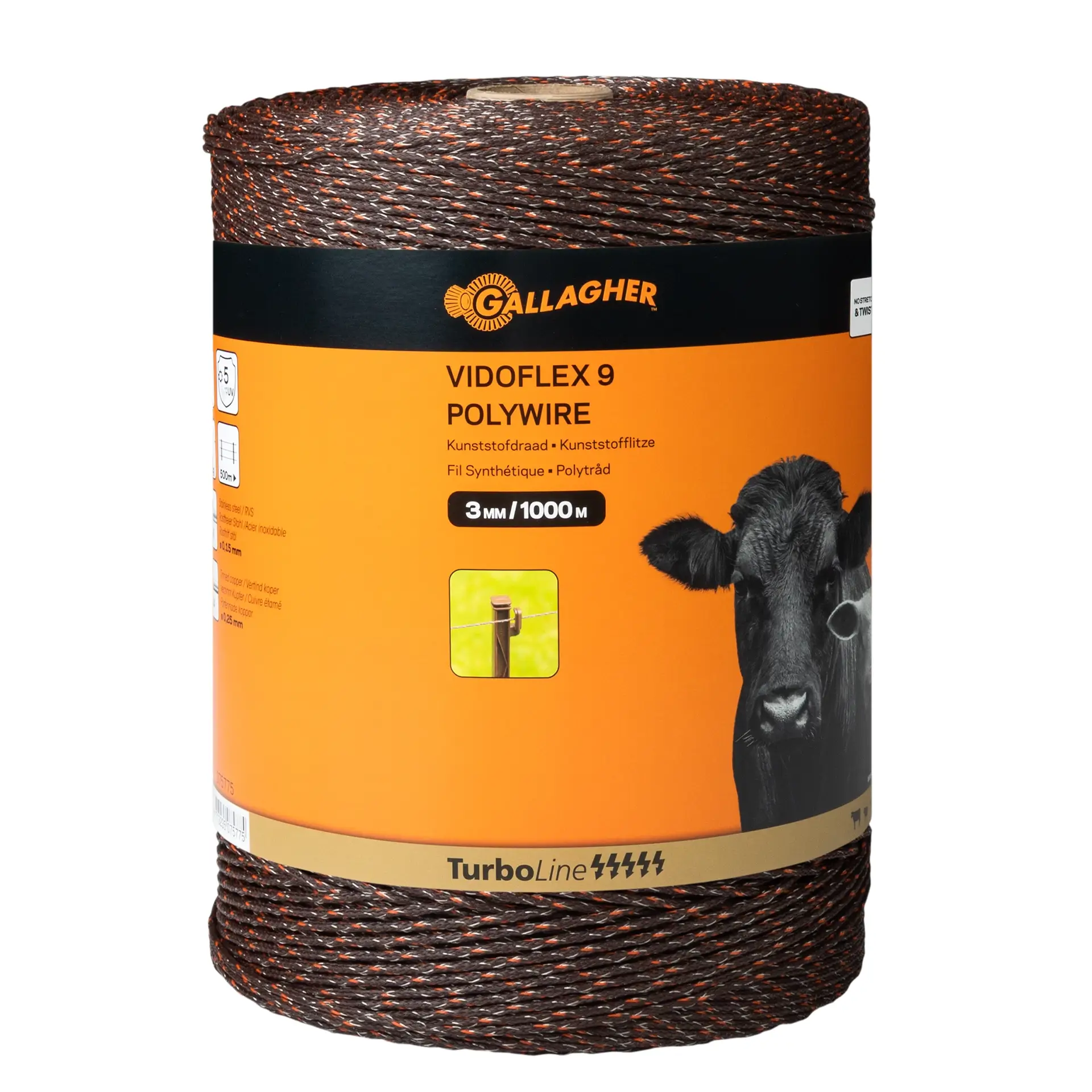 Vidoflex 9 TurboLine (terra, 1000 Meter) Vidoflex 9 TurboLine (terra, 1000 Meter)