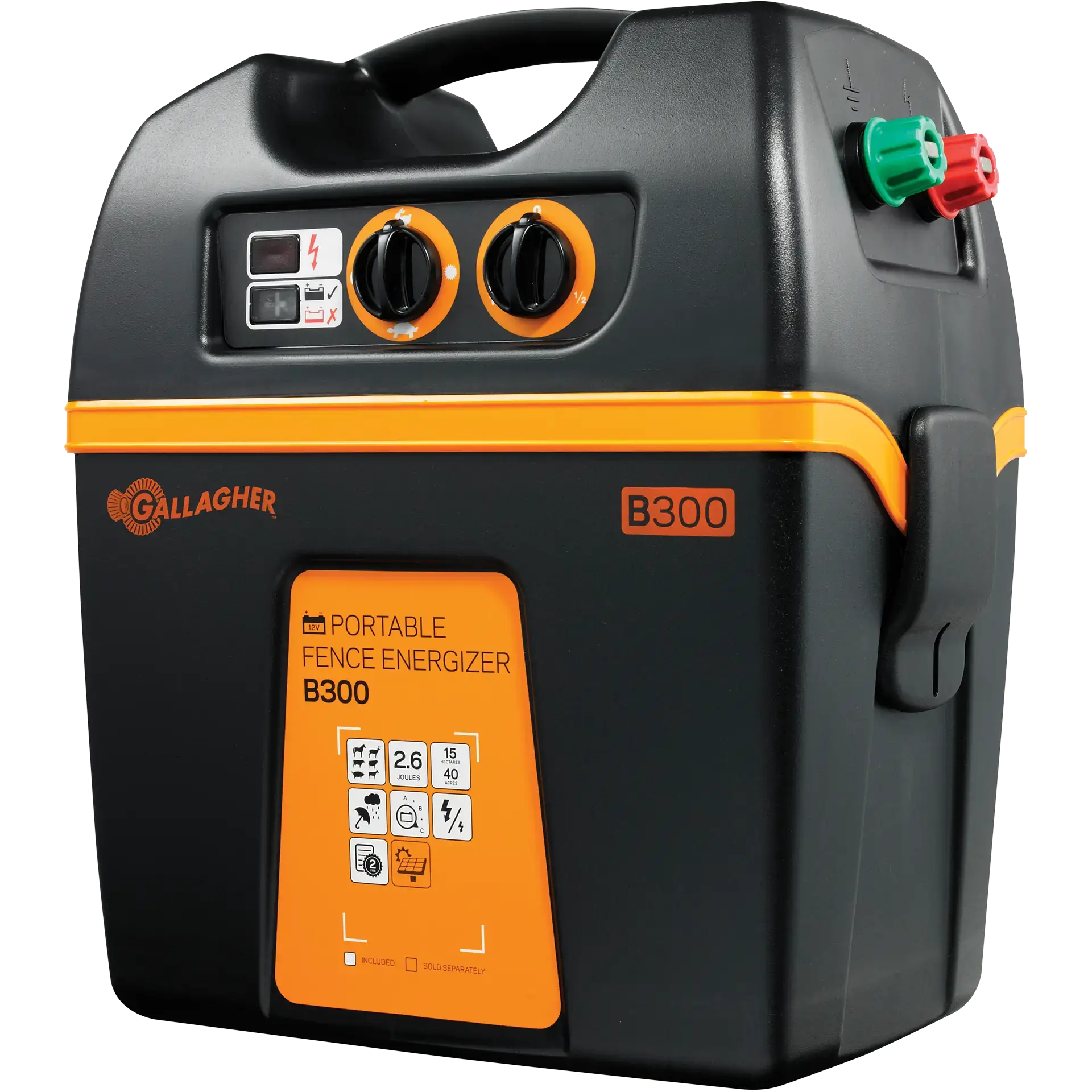 B300 Elettrificatore a batteria (2,6J - 12V) B300 Elettrificatore a batteria (2,6J - 12V)