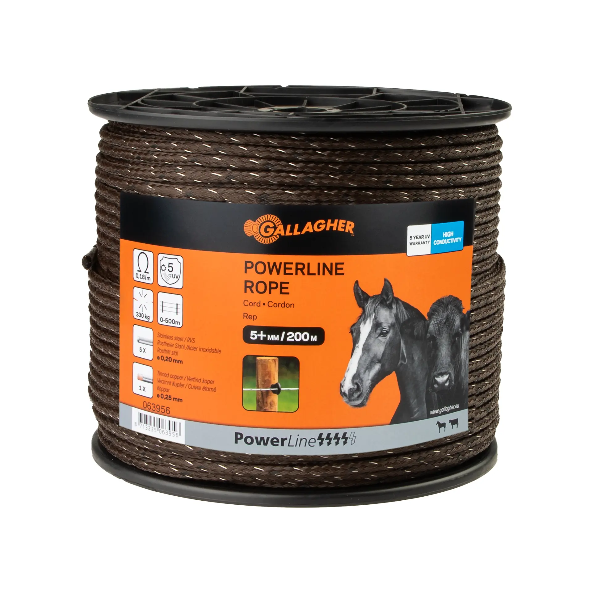 PowerLine Rope (terra, 200 meter)