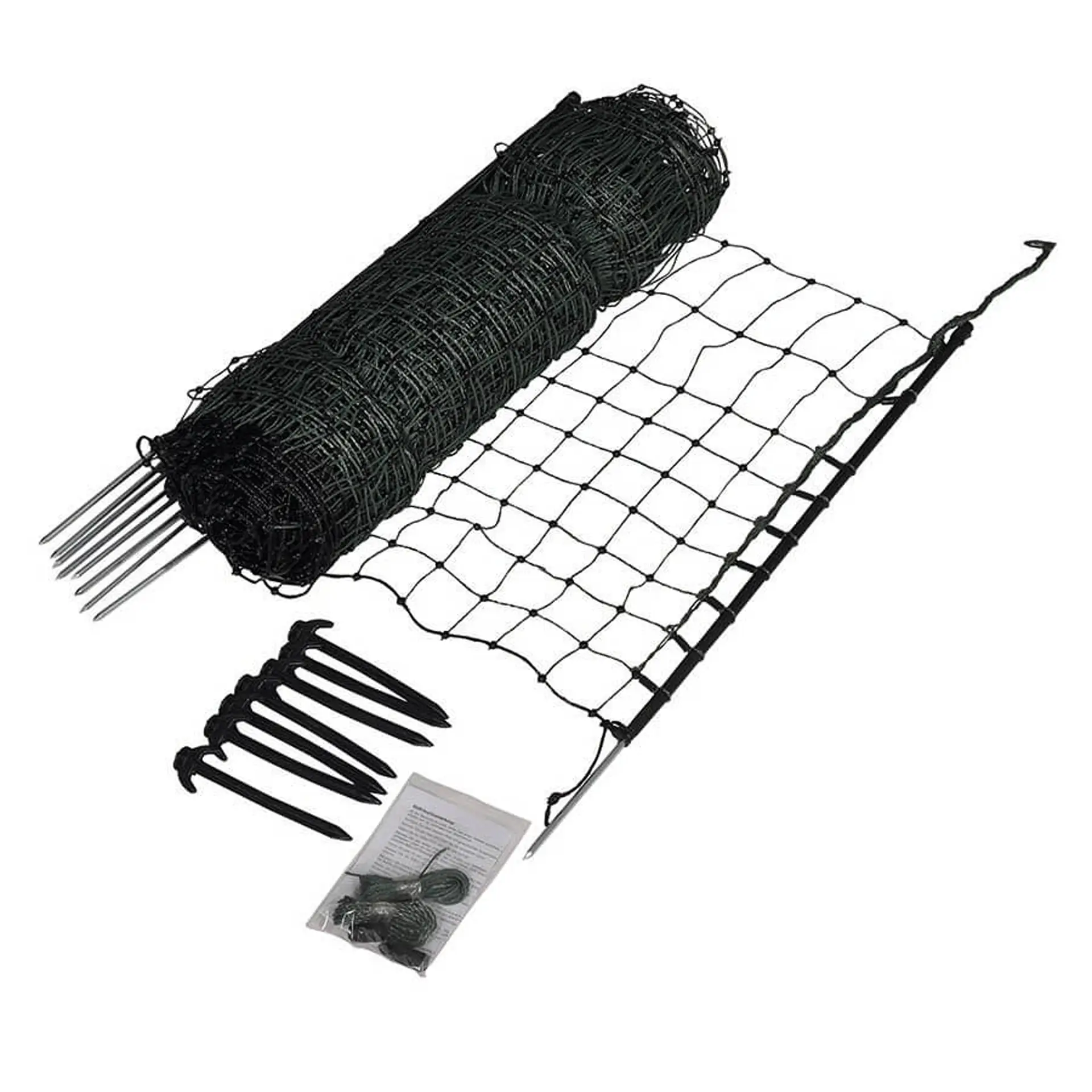 Kaninchen-/Hobbynetz, Einfacher Erdstab, 65cm, 25m Kaninchen-/Hobbynetz, Einfacher Erdstab, 65cm, 25m